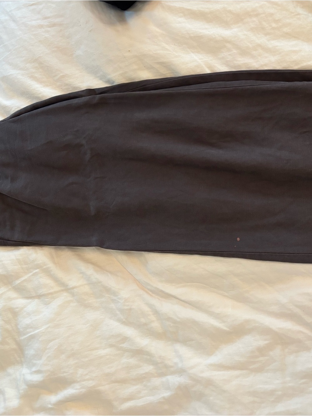 Petite Harlow Wide-Leg Brown Women's Pants - Picture 7 of 7